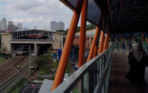 Pertama Kali Mencoba Skywalk Kebayoran Lama