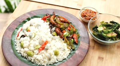 Nasi Liwet dan Oseng Cumi Cabe Gendot Khas Sunda |impresi