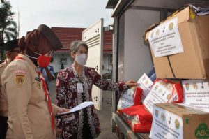 BPBD Cilacap Salurkan Bantuan Donasi Korban Gempa Cianjur