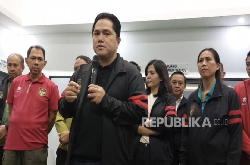 Erick Thohir akan Bentuk Badan Tim Nasional untuk Persiapan Piala Dunia 2040