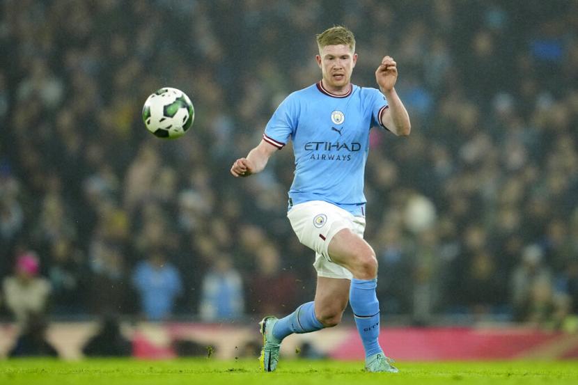 FA Selidiki Pelemparan Botol Fan Arsenal ke Kevin de Bruyne
