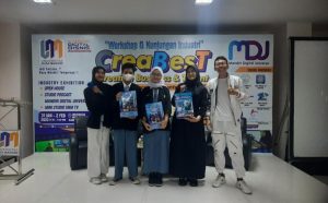 MDU dan UNM Hadirkan Workshop dan Kunjungan Industri Lewat CreaBesT 2023