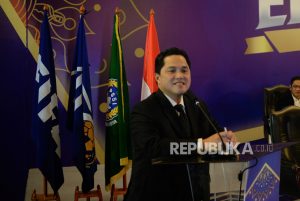 Pidato Perdana Ketua Umum PSSI Erick Thohir