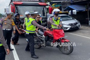 Polres Sleman Tindak Tegas Simpatisan Parpol Gunakan Knalpot Blombongan