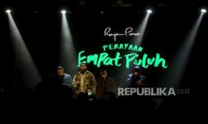 Rayen Pono Meriahkan Perayaan Empat Puluh