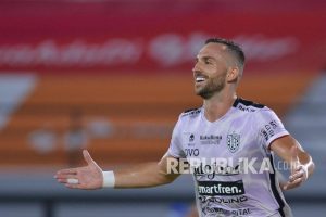 Spaso Cetak Gol di Menit Terakhir, Bali United Tahan Imbang Tuan Rumah Persik 1-1