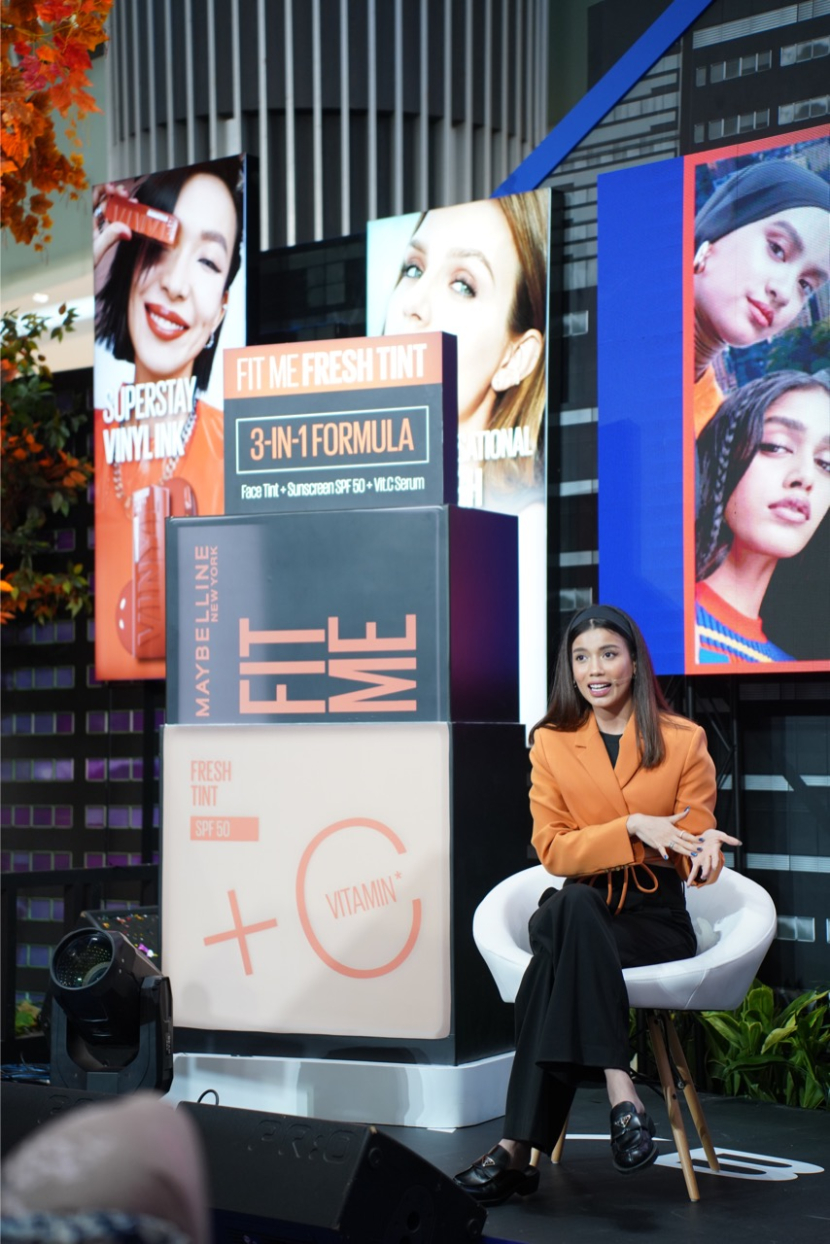 Beauty and digital creator, Sabrina Chairunnisa. Dok Maybelline Indonesia