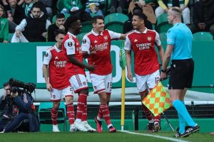 Arsenal Main Imbang di Kandang Sporting, Roma Tekuk Real Sociedad