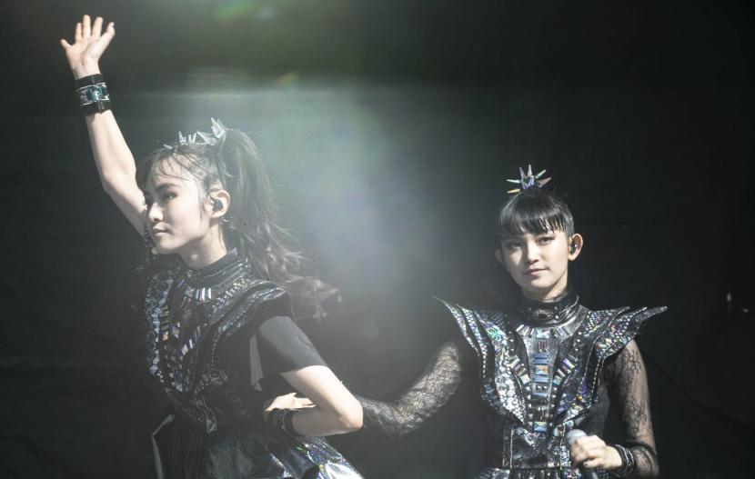 Duo penyanyi metal asal Jepang, BABYMETAL. Dok: NME