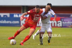 Bali United Melawan Persita Berakhir Imbang