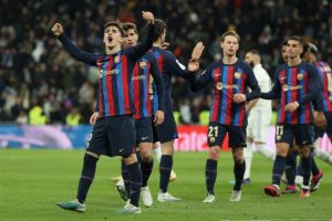 Barcelona Bekuk Real Madrid pada Leg Pertama Semifinal Copa Del Rey