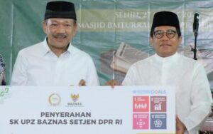 Baznas Resmikan Unit Pengumpul Zakat Setjen DPR RI