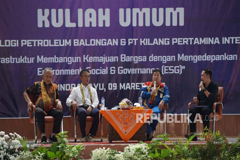 Beri Kuliah Umum, Project Balongan Paparkan Proyek Infrastruktur Pertamina