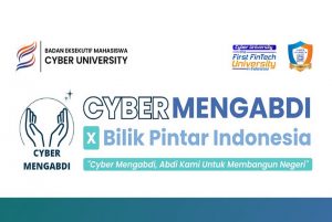 Cyber University Wujudkan Pengaruh Nyata Kampus Lewat Cyber Mengabdi