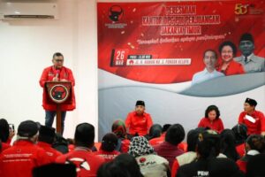 Dihadiri 300 Kader, PDIP Resmi Kantor DPC Jaktim