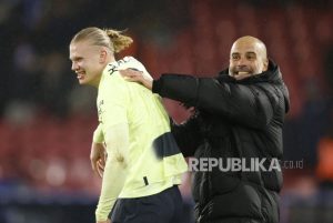 Guardiola Yakin Erling Haaland akan Lebih Baik Saat Lawan RB Leipzig