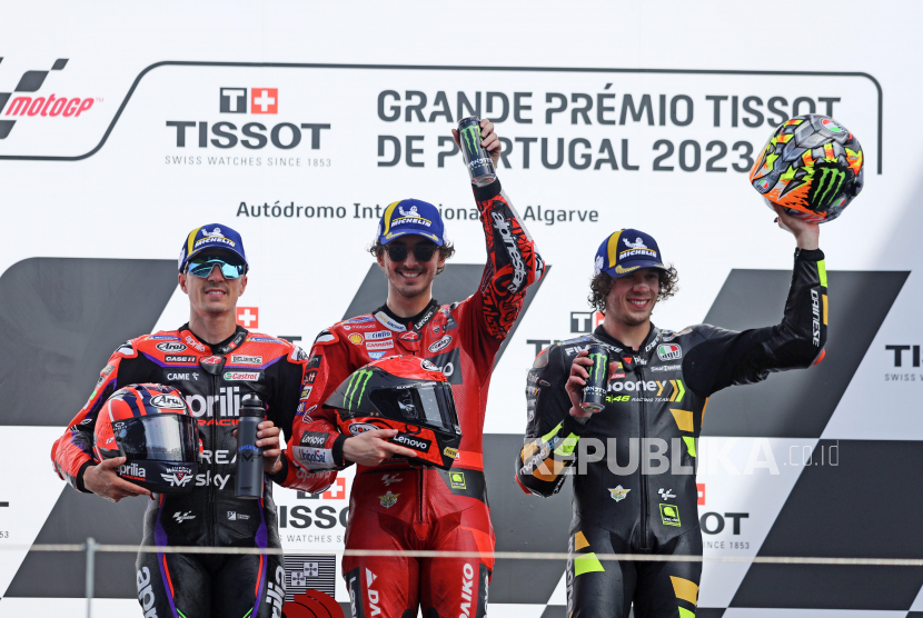 Hasil Moto GP 2023, Bagnaia Juara