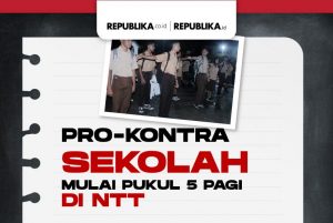 Infografis Pro-Kontra Sekolah Mulai Pukul 5 Pagi di NTT