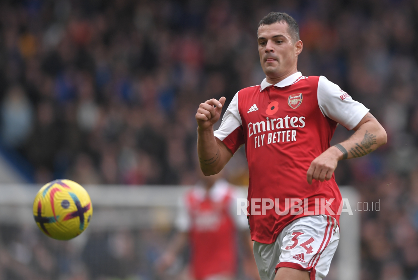 Ini Susunan Pemain Arsenal Vs Bournemouth; Xhaka Disimpan di Bangku Cadangan