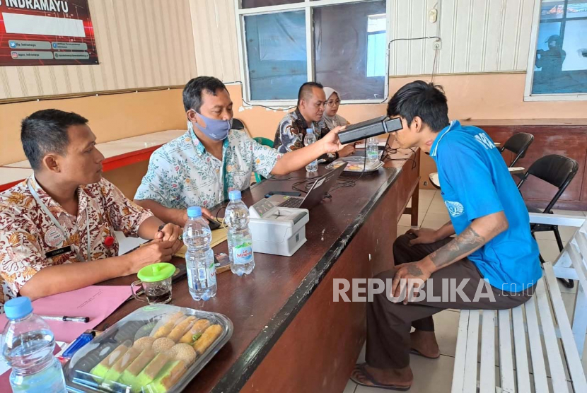 KTP-el Diurus, Warga Binaan Lapas Indramayu Bisa Nyoblos saat Pemilu