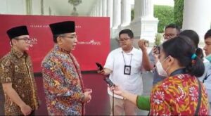 Ketua Umum PBNU Temui Presiden Bahas Formula Baru Perdamaian Dunia