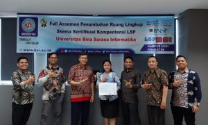 LSP Universitas BSI Gelar Kegiatan Full Asesmen Bersama BNSP