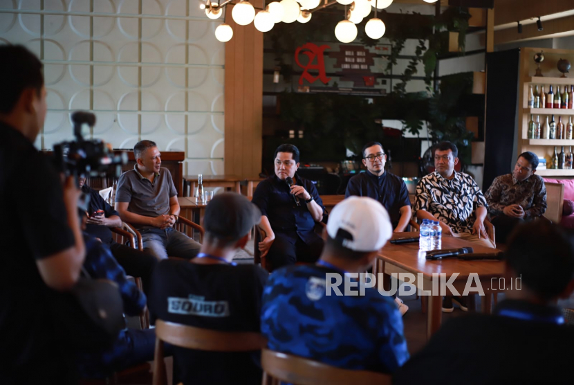 Lakukan Pertemuan di Malang, Aremania Sampaikan Aspirasi kepada Erick Thohir