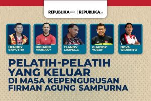 Lima Pelatih Keluar dari PBSI Selama Kepengurusan Firman Agung