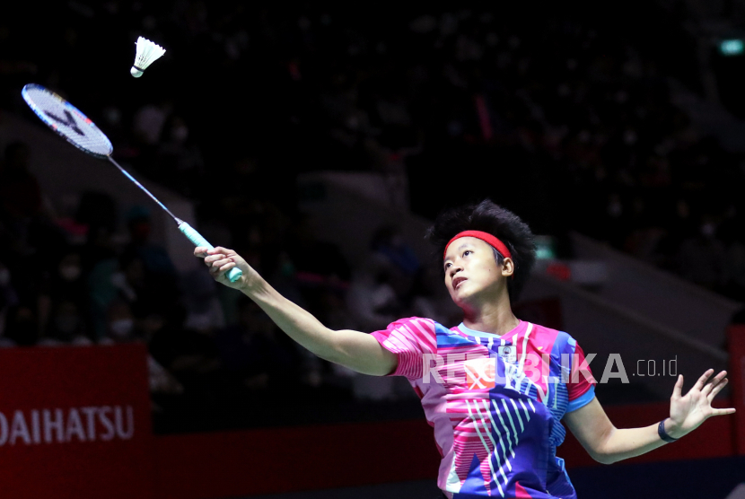 Lolos Perempat Final Swiss Open Usai Tekuk Juara Dunia, Putri KW: Saya Nikmati Permainan