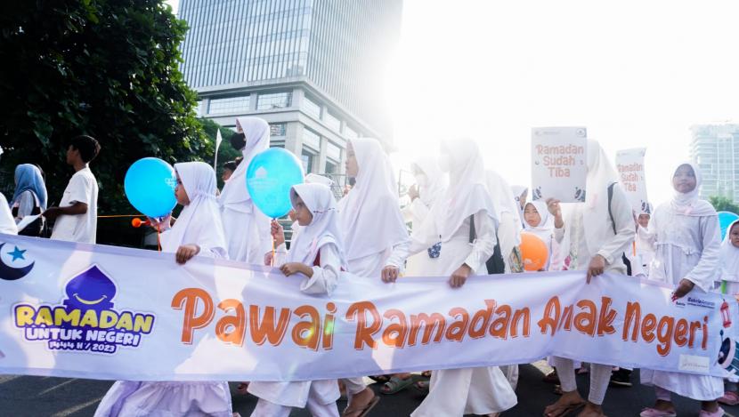 Olimpiade Islam Anak Negeri dan Pawai Buka Rangkaian Program Ramadan Bakrie Amanah