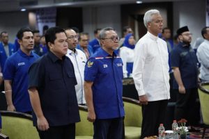 PPP – PAN Mantap Usung Ganjar-Erick Thohir, Golkar Terbuka