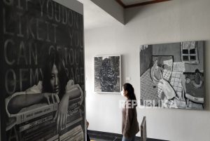 Pameran Seni Rupa Hitam Putih Tampilkan 118 Karya dari 17 Seniman