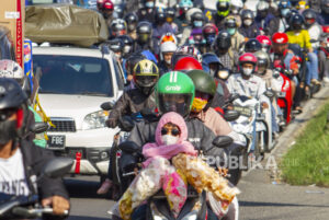 Pemudik Mulai Padati Jalur Mudik Cianjur Selatan