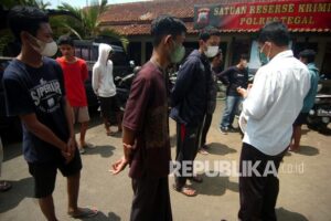 Nyaris Perang Sarung di Jalan Raya, 14 Remaja Diamankan Polisi