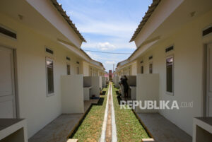 Rumah Relokasi Korban Gempa Cianjur