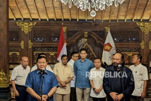 Surya Paloh Lempar Semangat kepada Capres Prabowo