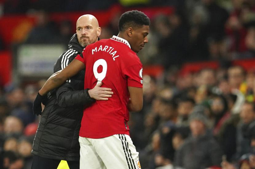 Ten Hag Konfirmasi Perkembangan Cedera Anthony Martial