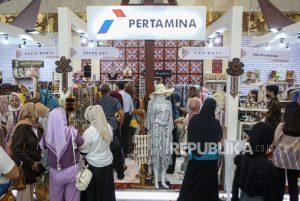 UMKM Pertamina Raih Transaksi Lebih dari Rp 2,4 Miliar di Inacraft 2023