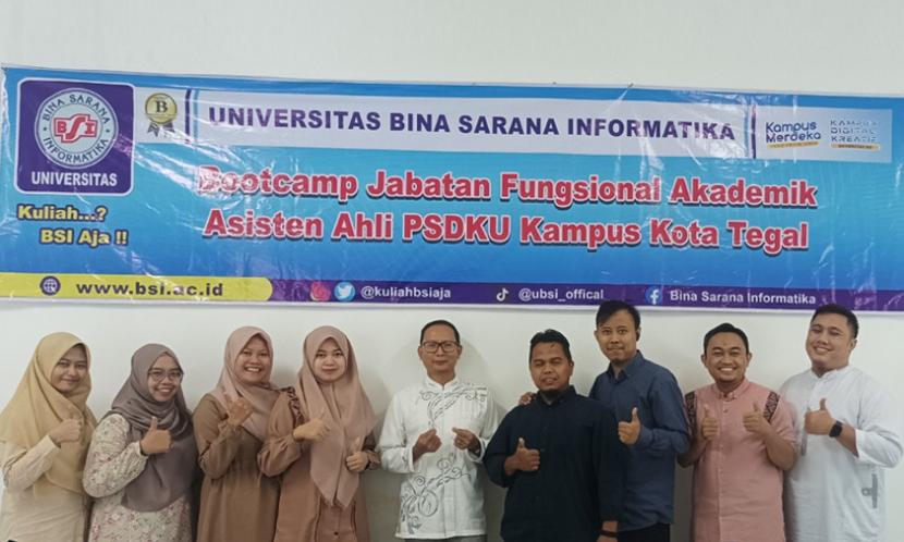 Universitas BSI Tegal Sukses Laksanakan Bootcamp Kenaikan Jabatan Fungsional Asisten Ahli