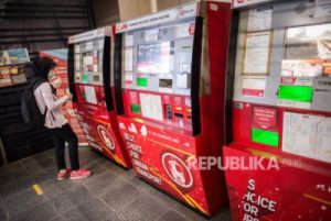 Cara Beli Kartu Multi Trip KRL dan Top up Saldo di Vending Machine