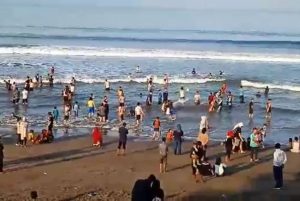 19 Ribu Wisatawan Kunjungi Pantai Selatan Sukabumi