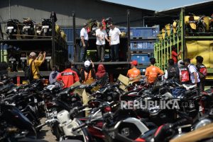 AHM Lepas Ratusan Motor Peserta Mudik Gratis