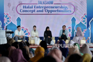 Bahas Industri Halal dalam Talkshow Halal Republika Ramadhan Festival 2023