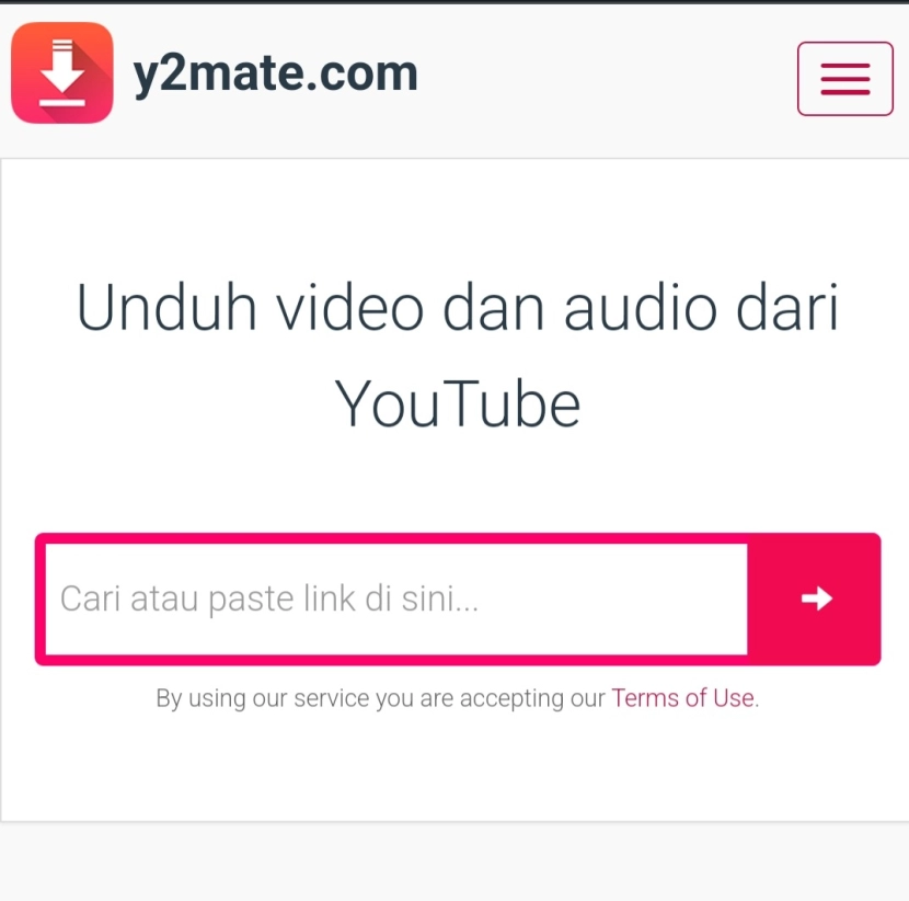 Y2Mate situs yang memadukan kecepatan dan kemudahan dalam mendownload lagu Mp3 dari YouTube.