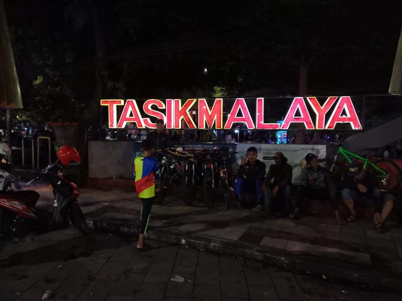 Jalan KH Z Mustofa Tasikmalaya Ditutup untuk Kendaraan saat Malam Takbiran 