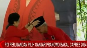 Makna Kopiah Megawati untuk Ganjar, dan Pesan dari Bung Karno