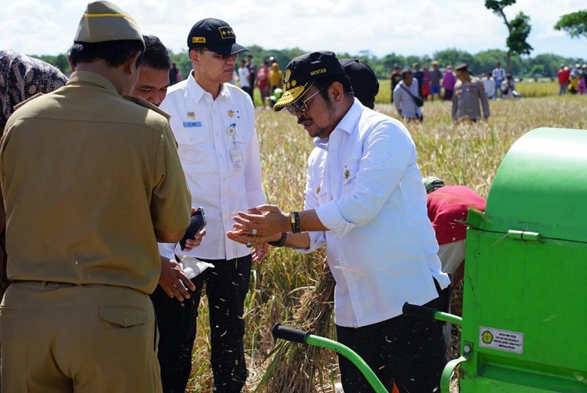 Mentan Dorong Implementasi Empat Kali Panen Setahun