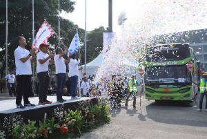 Mudik Dinanti, Mudik di Hati Bersama BUMN, Pertamina Berangkatkan 3.000 Orang