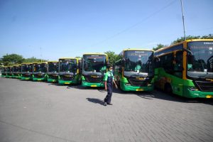 Naik Bus Trans Jatim Kini Bisa Bayar Pakai QRIS