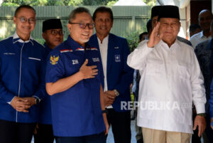 Pertemuan Zulkifli Hasan dan Prabowo Subianto